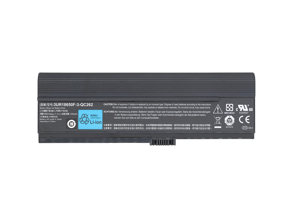 Batería para Portátil Acer 5500 3600 3050 3UR18650F-3-QC262