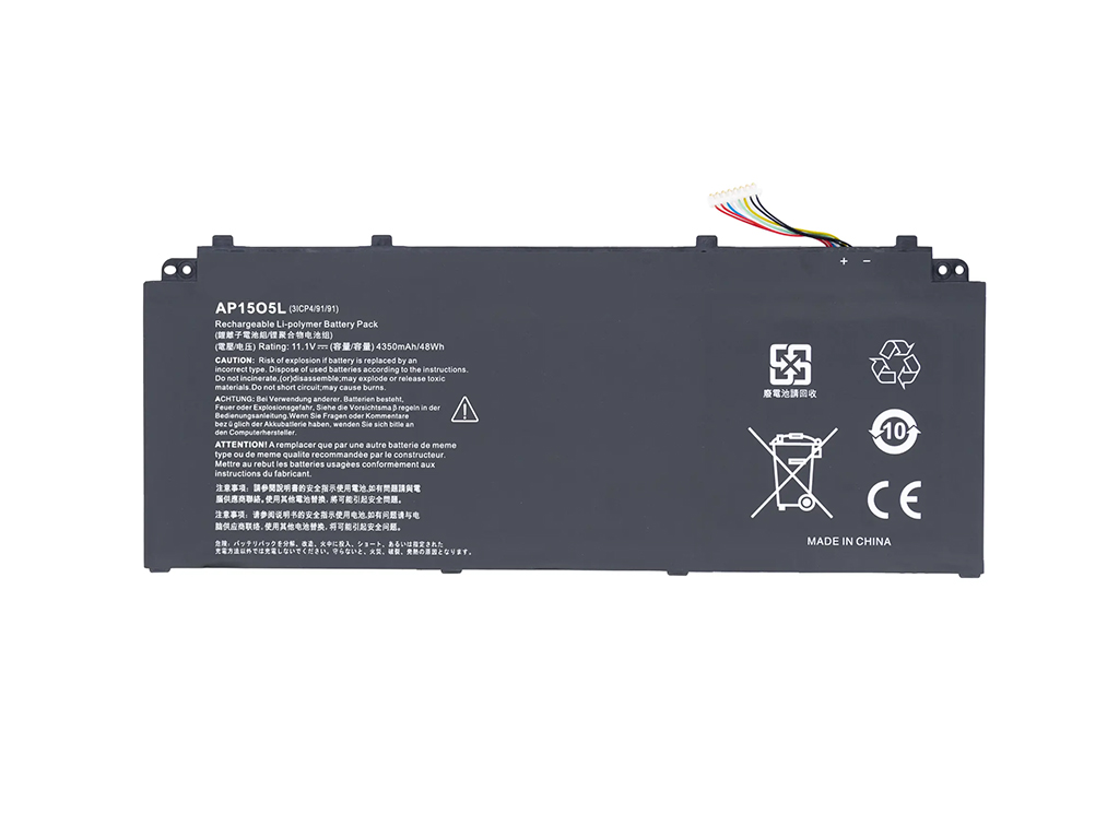 Batería para Portátil Acer Aspire S13 S5 AP15O5L